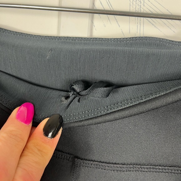 Nike Dri-Fit Womens Power Essential Running Crop Leggings Black Medium - Picture 6 of 12